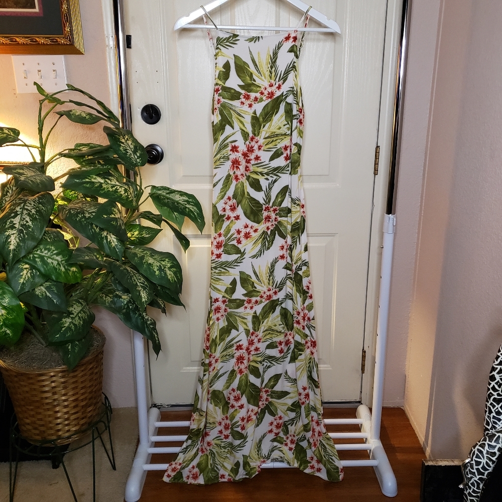Forever 21 Tropical Maxi Dress